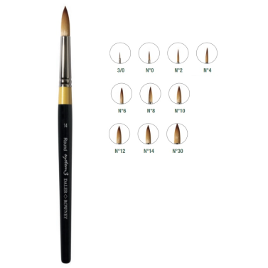 Pincel Sintetico Redondo System Sy85 Nº2 Daler Rowney